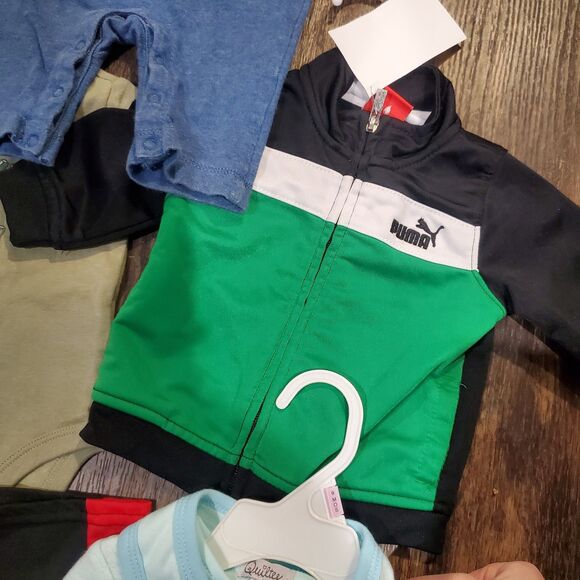 Lot of Boys 0/3 Months Clothes Some NWT and Some Used. Shorts, Jacket, Outfit - Picture 5 of 7